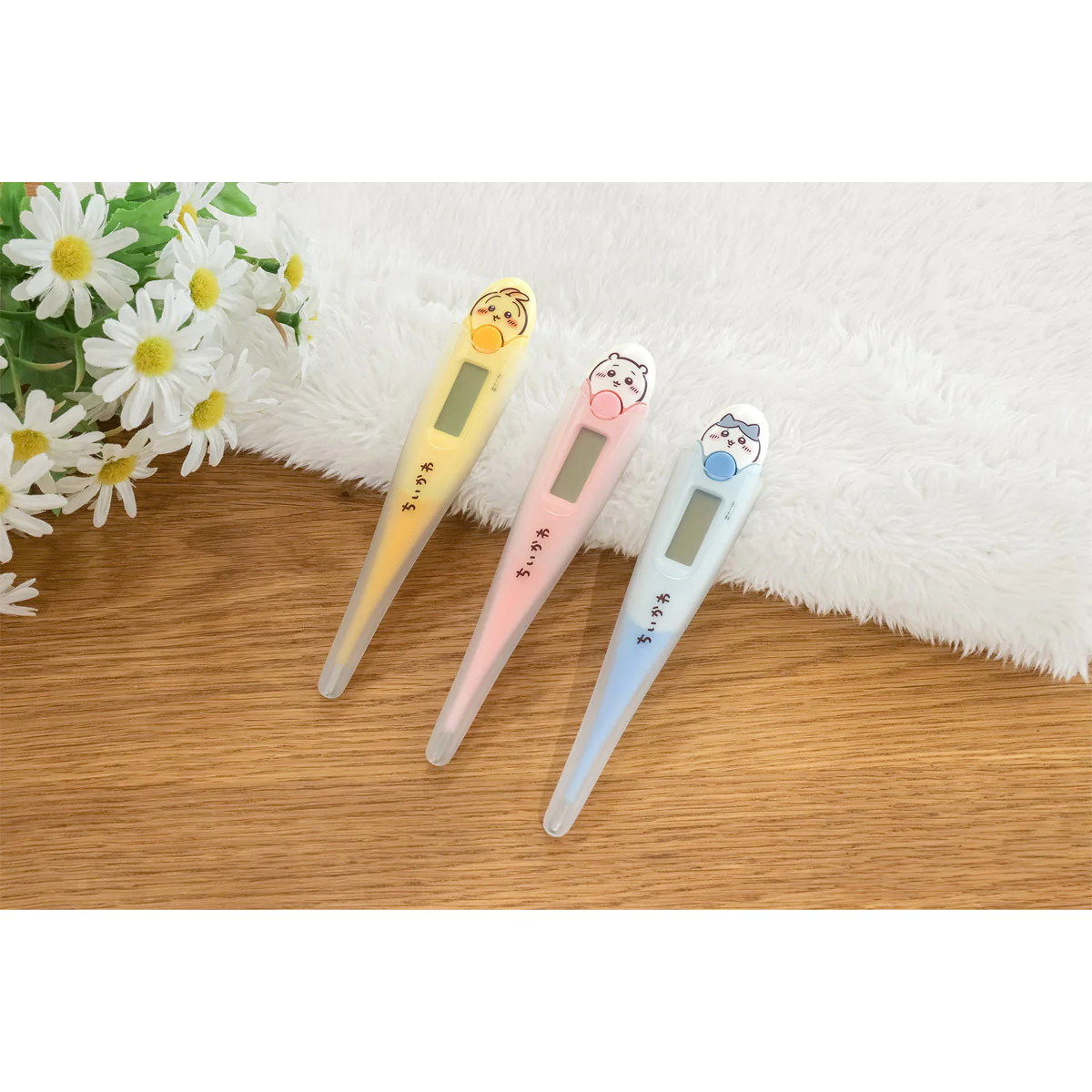ちいかわ やわらかタッチ体温計（ハチワレ） - Image 5