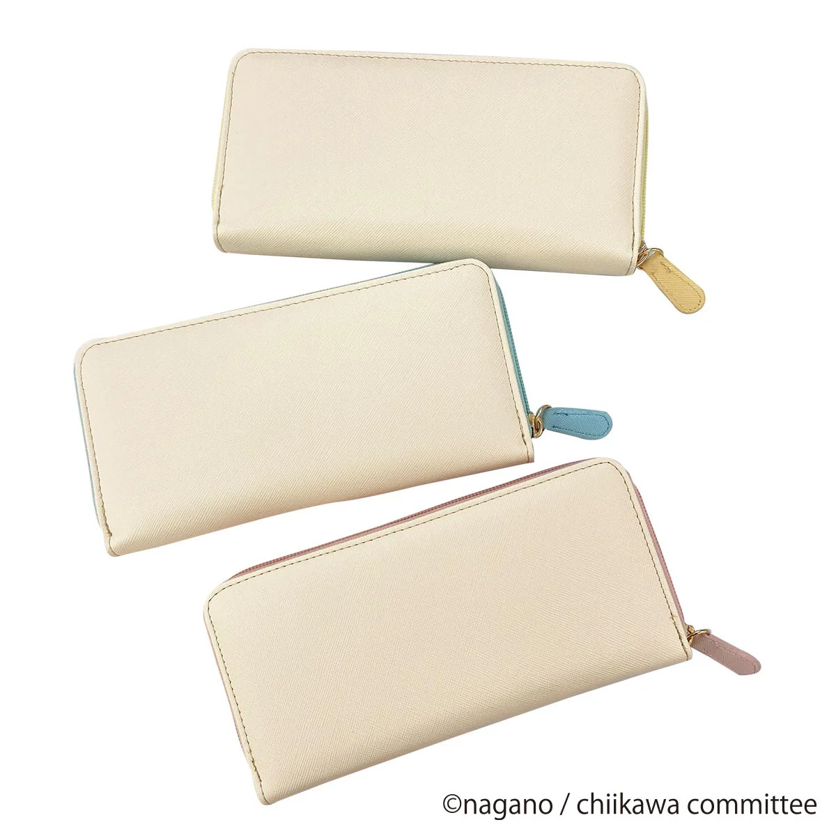 ちいかわ バッジラウンド長財布（ハチワレ） - Image 4