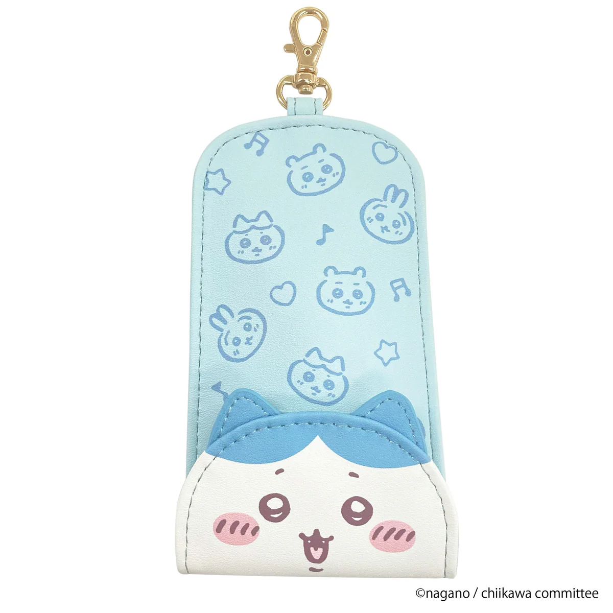 ちいかわ リール付きキーケース（ハチワレ） - Image 4