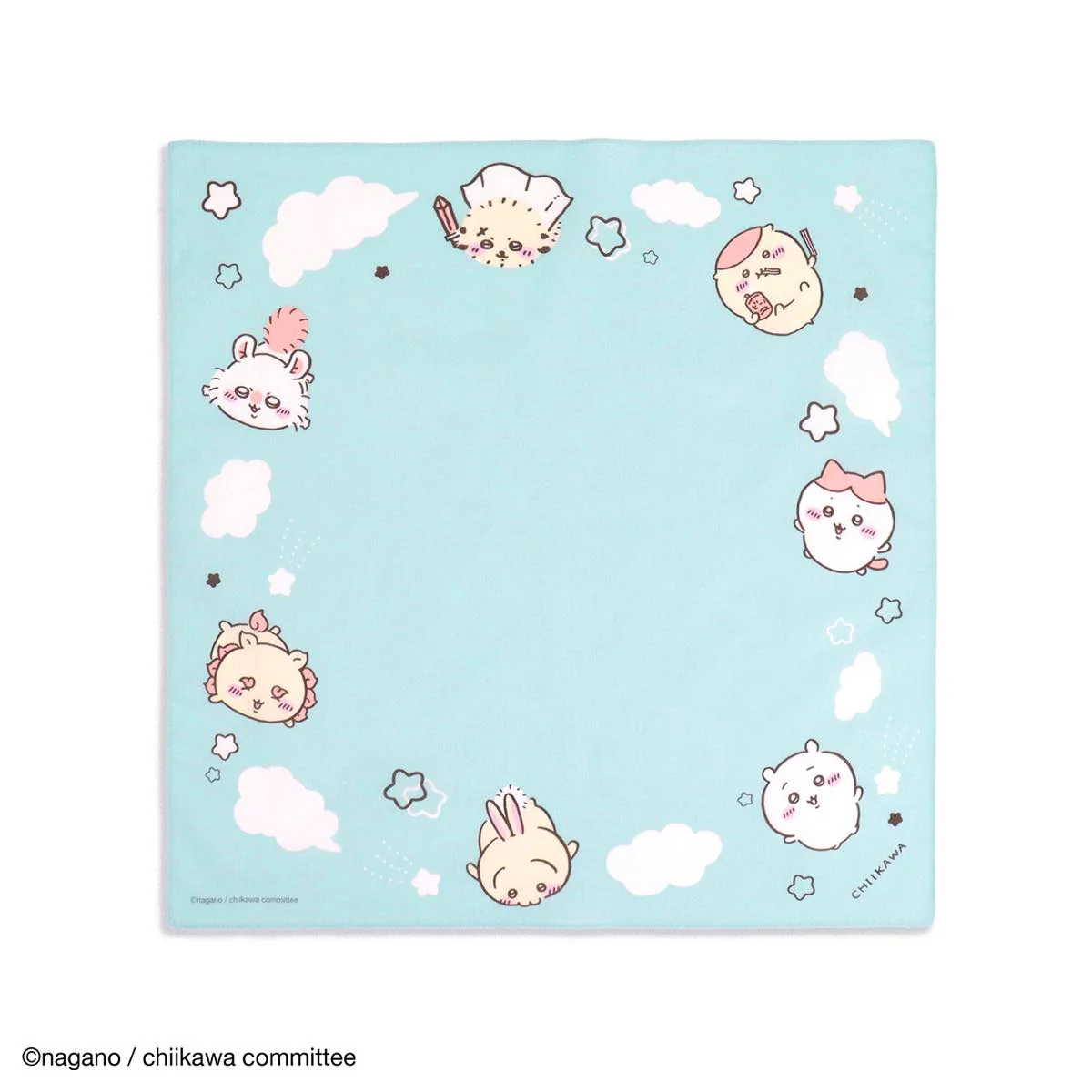 ちいかわ ハンカチ（そら グリーン）