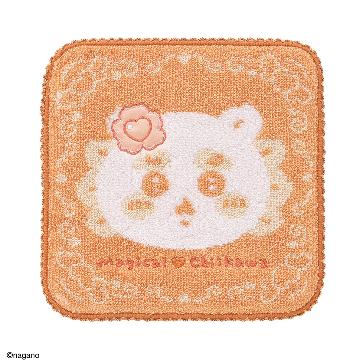 ちいかわ まじかるちいかわ タオルハンカチ(小さいやつ オレンジ)