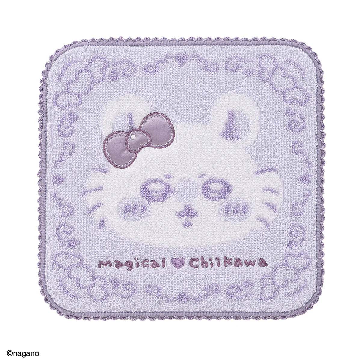 ちいかわ まじかるちいかわ タオルハンカチ(小さいやつ パープル) - Image 3