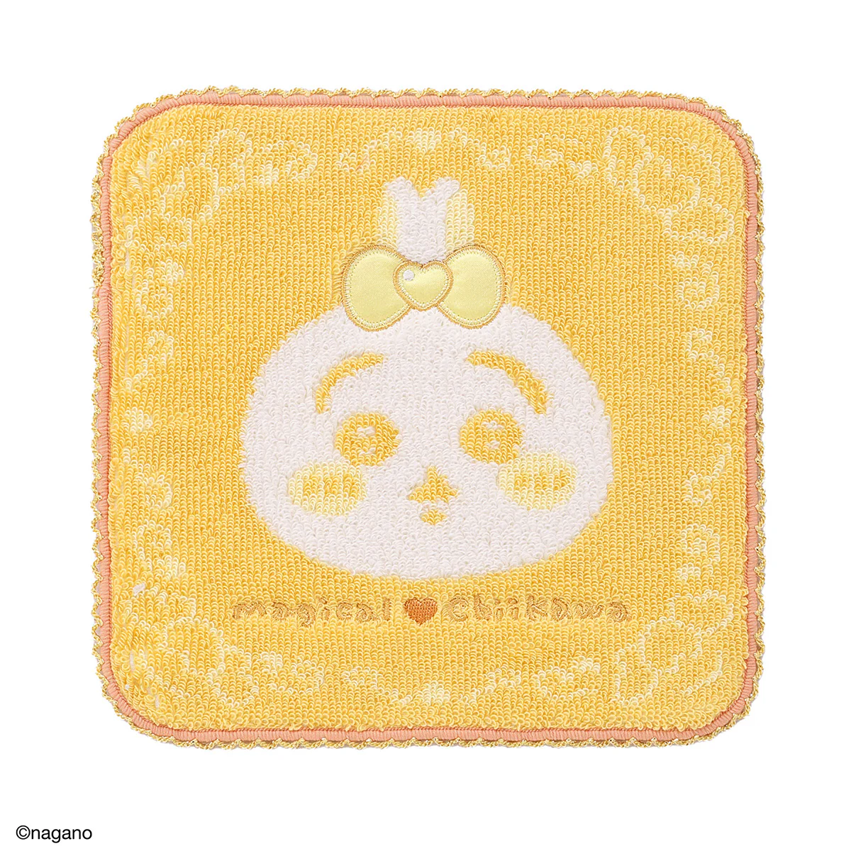 ちいかわ まじかるちいかわ タオルハンカチ（小さいやつ イエロー）