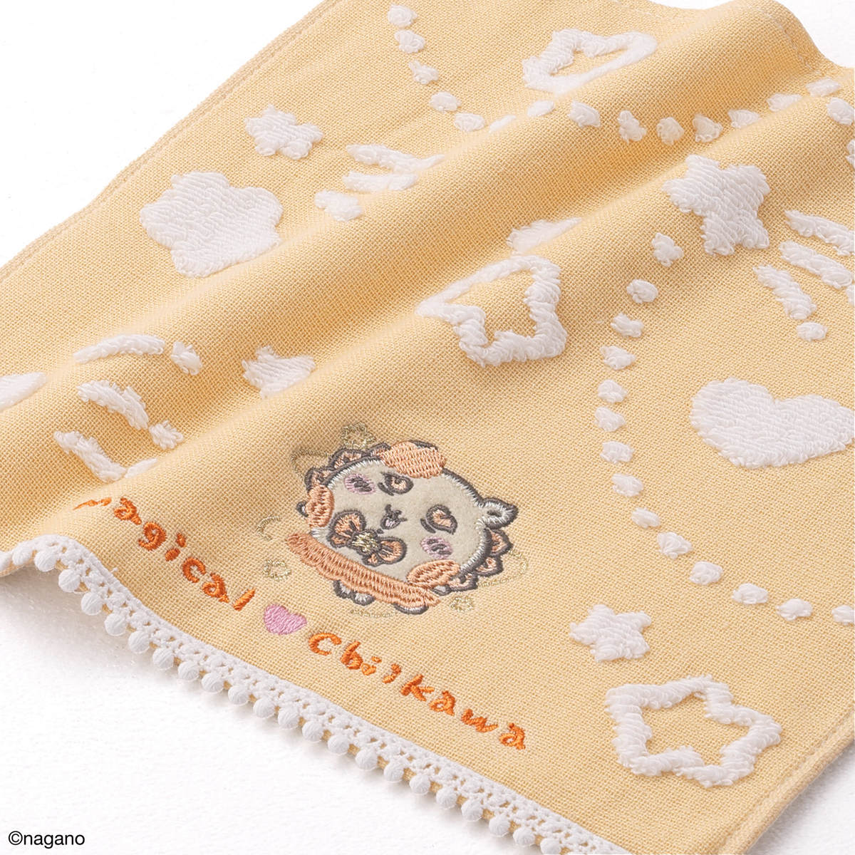 ちいかわ まじかるちいかわ タオルハンカチ(変身だ・オレンジ) - Image 2