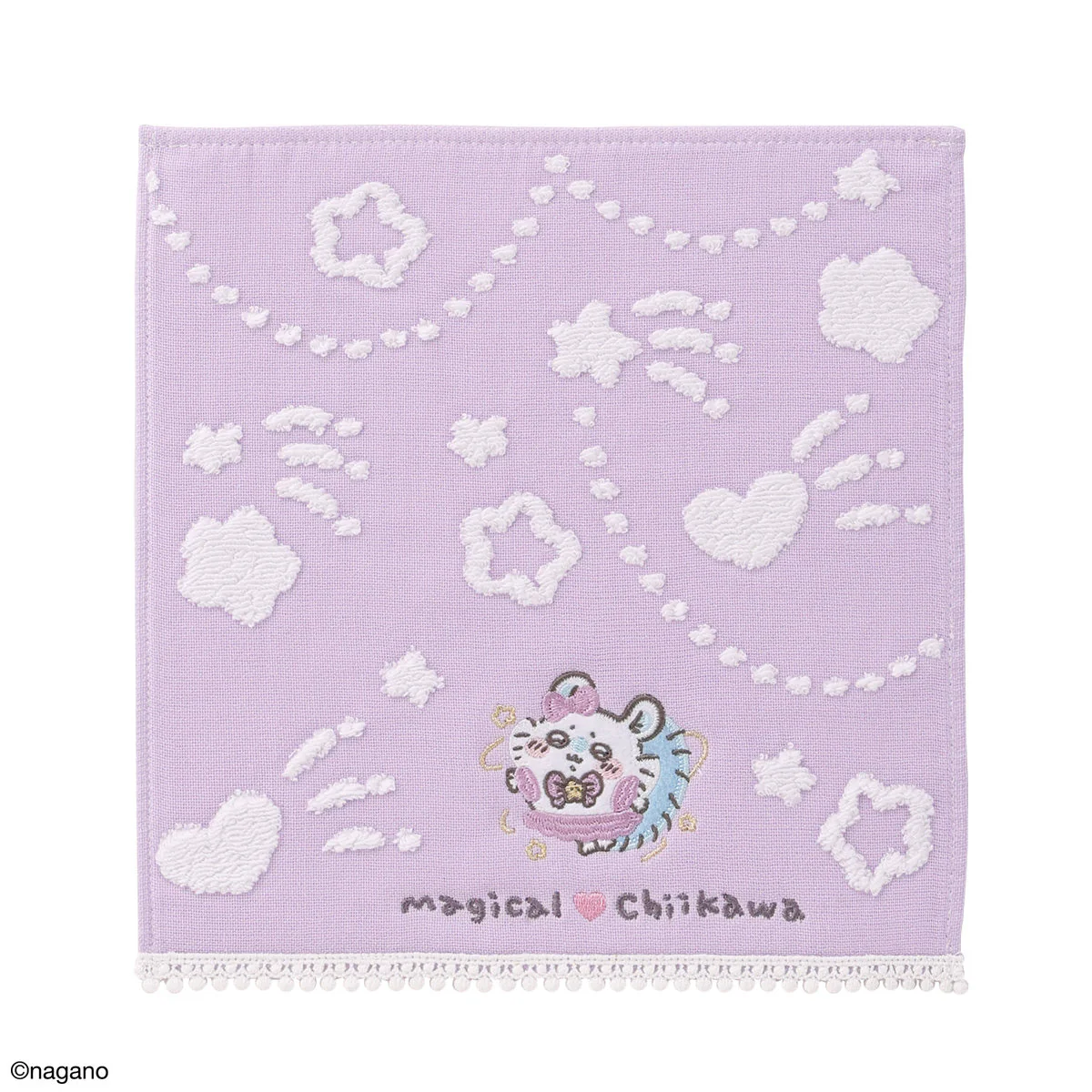 ちいかわ まじかるちいかわ タオルハンカチ（変身だ・パープル）