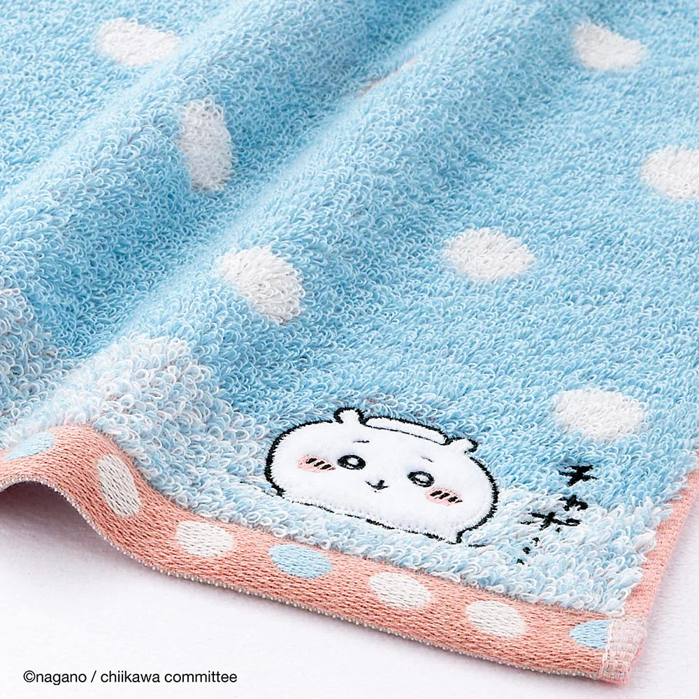 ちいかわ ウォッシュタオル（お風呂 ブルー） - Image 3
