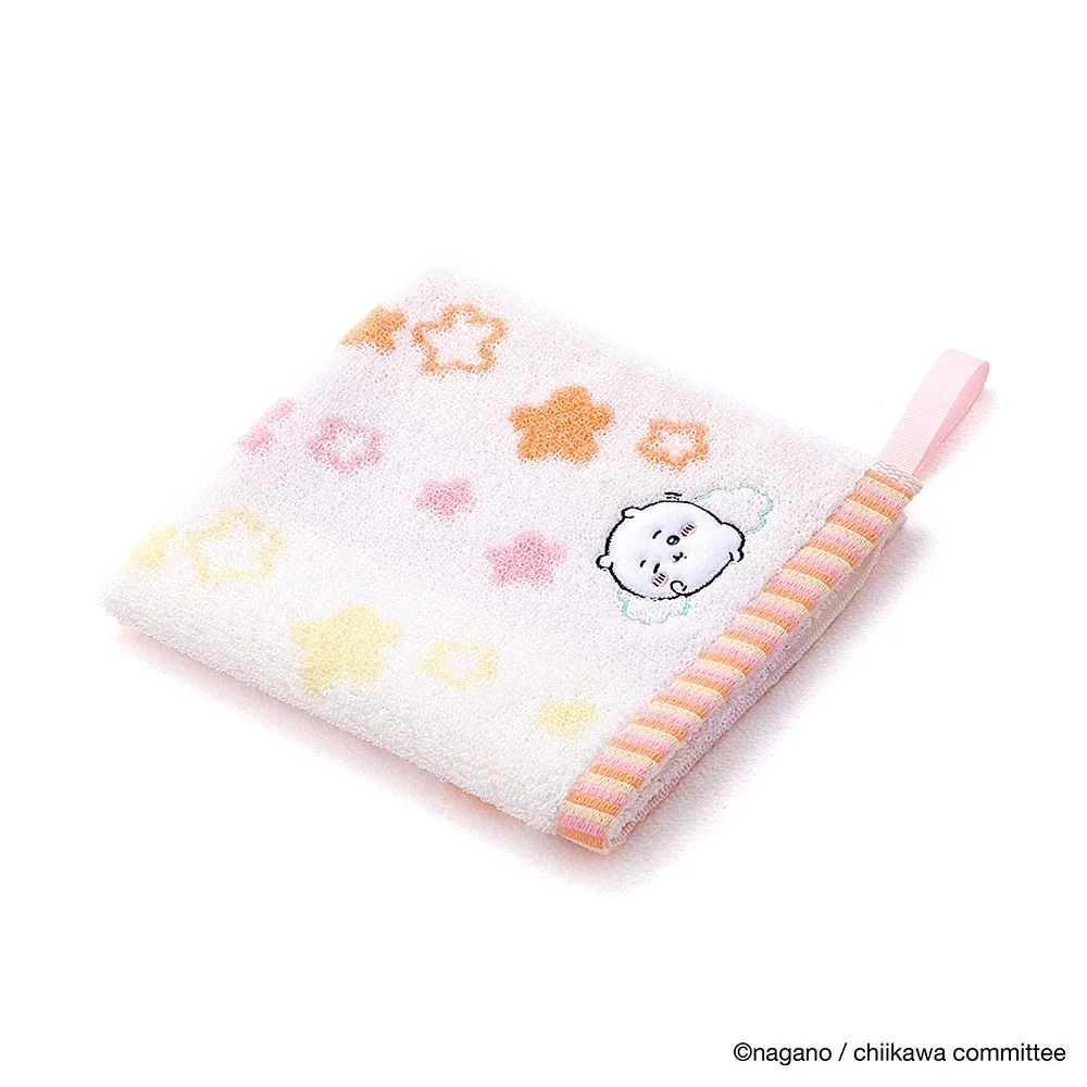 ちいかわ ウォッシュタオル(ポップスター オレンジ) - Image 2