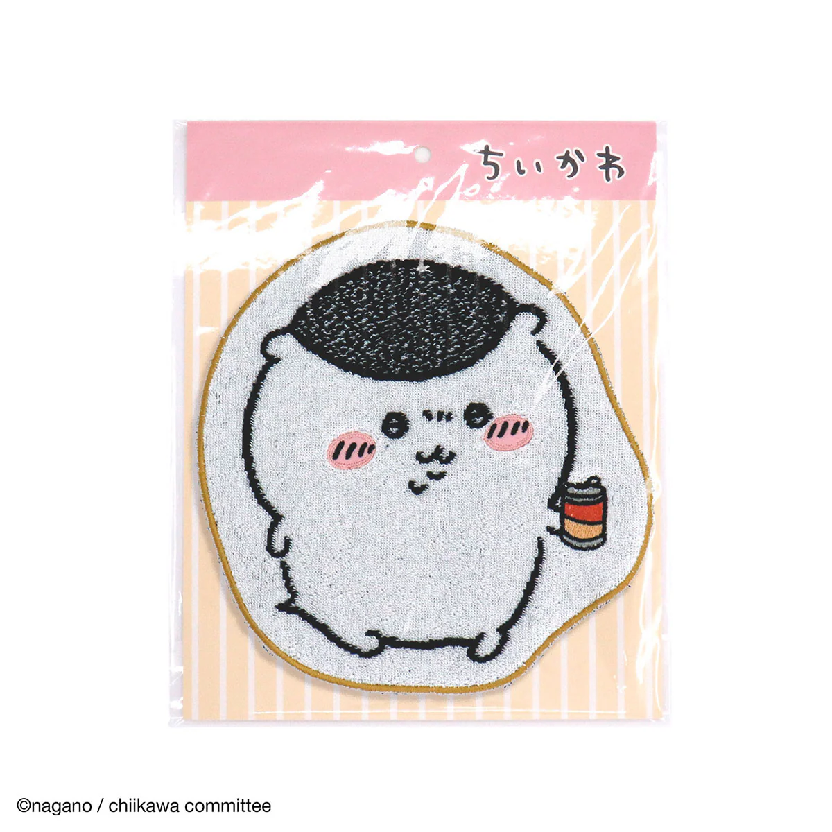 ちいかわ ダイカットタオルハンカチ(ブラウン)