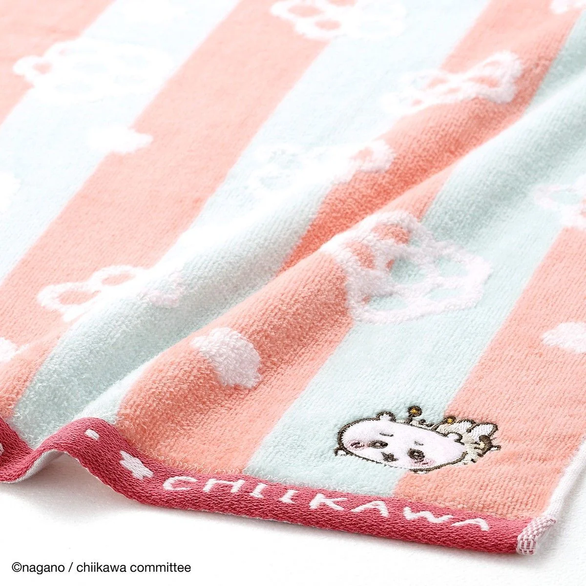 ちいかわ フェイスタオル(蜂たち ピンク) - Image 2