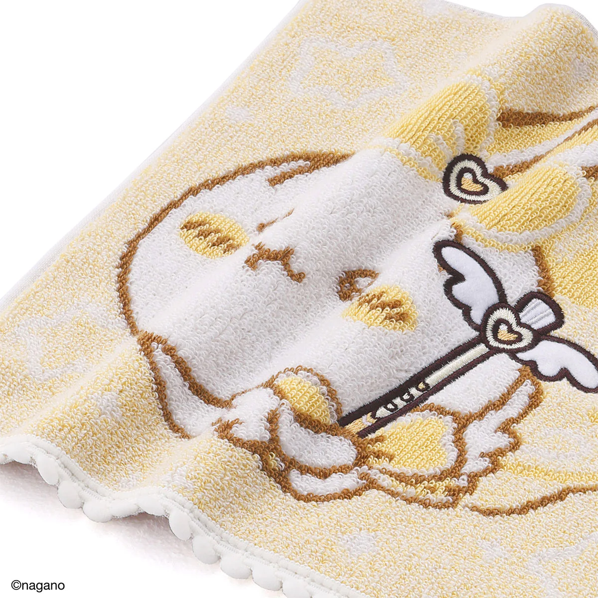 ちいかわ まじかるちいかわ タオルハンカチ（なんとかなれー・イエロー） - Image 2