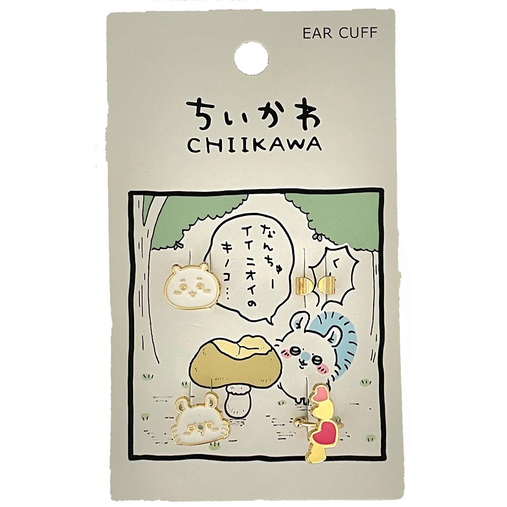 ちいかわ イヤーカフ（ゴールド）