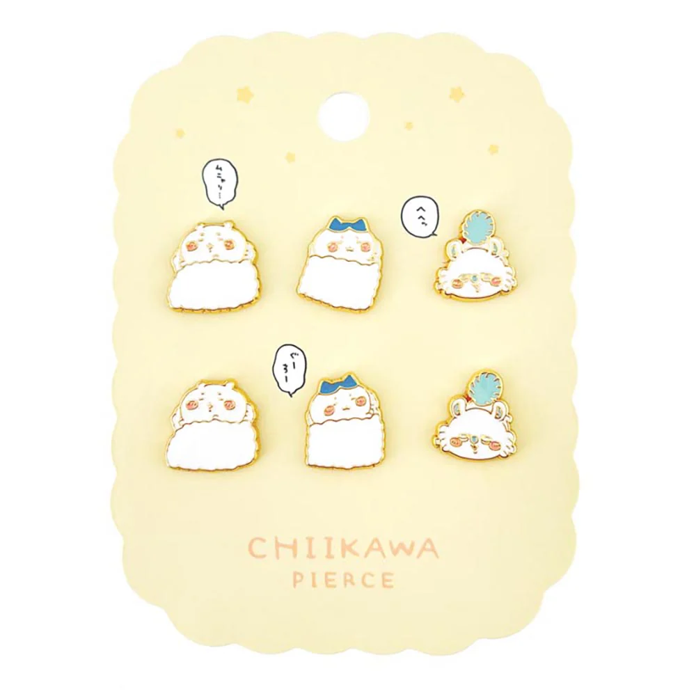 ちいかわ 6Pピアス(ゴールド)