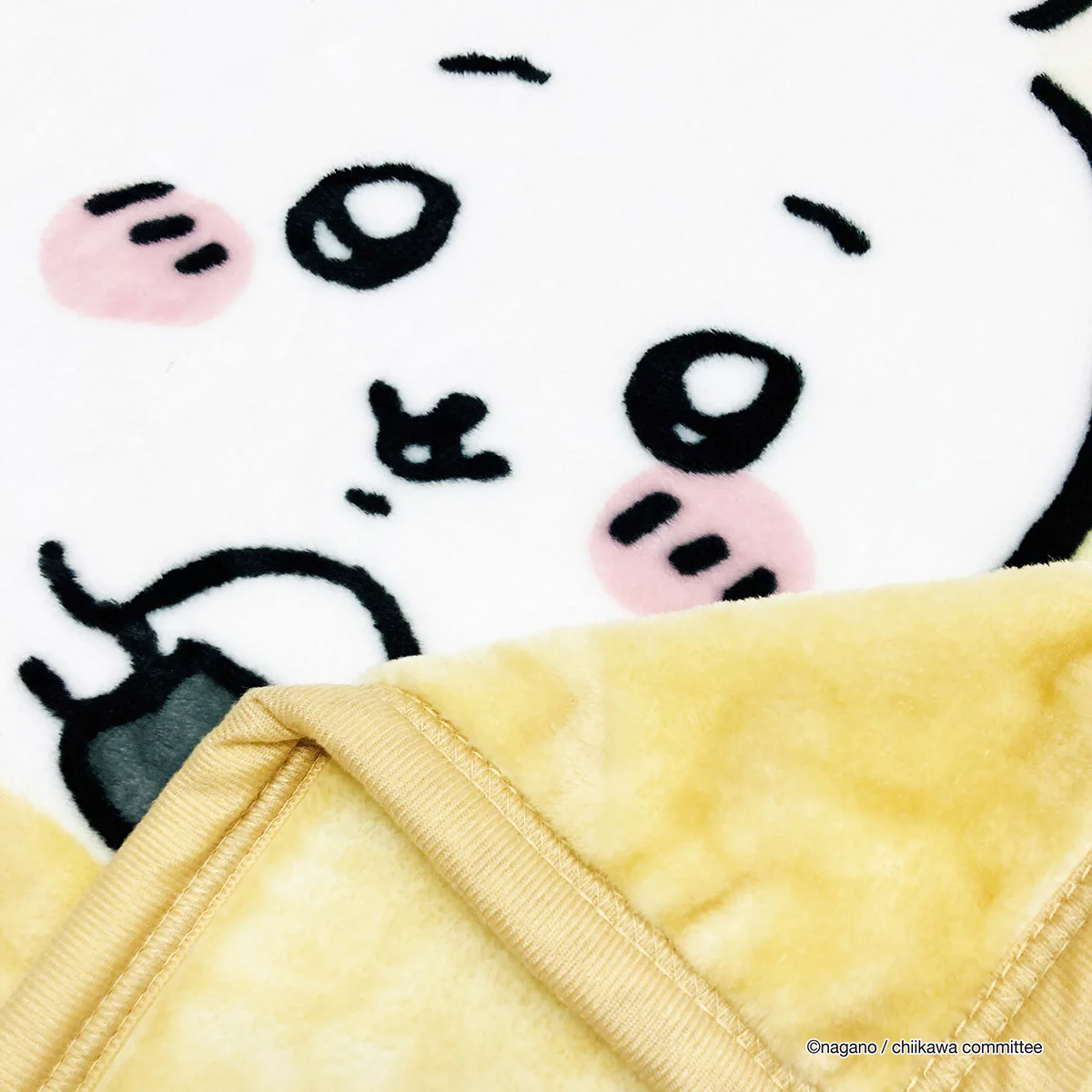 ちいかわ ジュニアサイズ毛布(おにぎりとパン) - Image 3