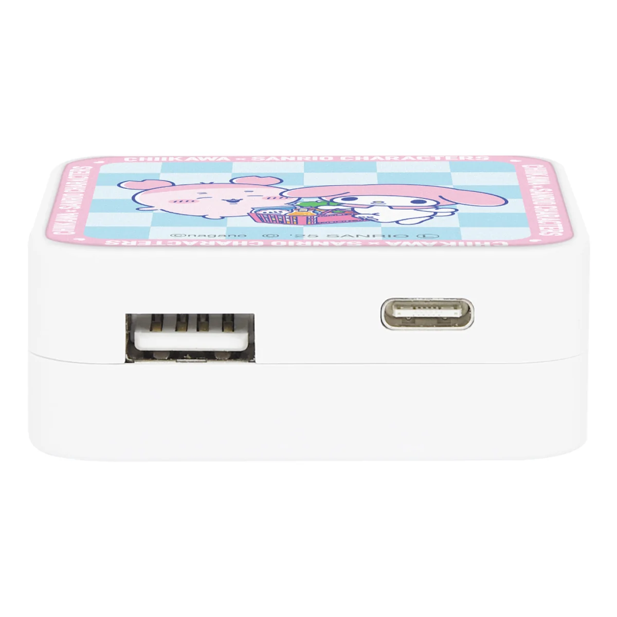 ちいかわ×サンリオキャラクターズ スーパーマーケットなUSB／USB Type-C ACアダプタ（古本屋＆マイメロディ） - Image 4