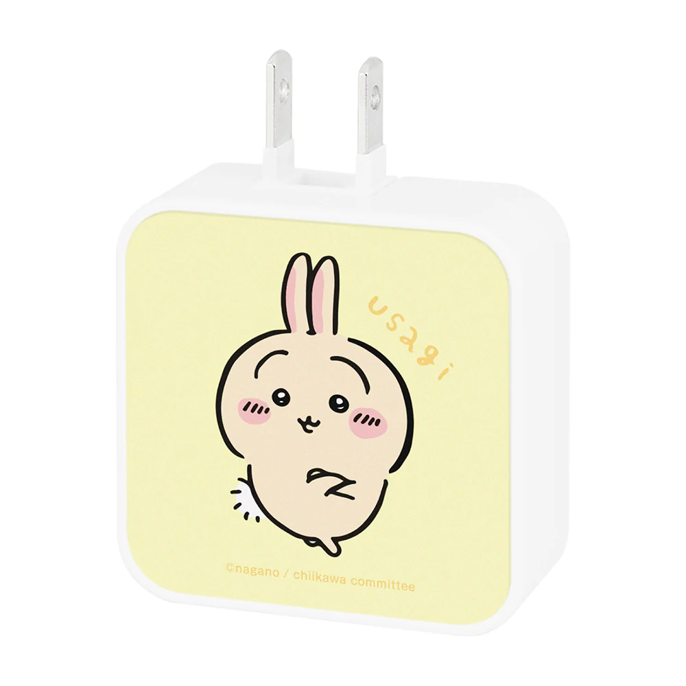 ちいかわ USB/USB Type-C ACアダプタ（うさぎ） - Image 2