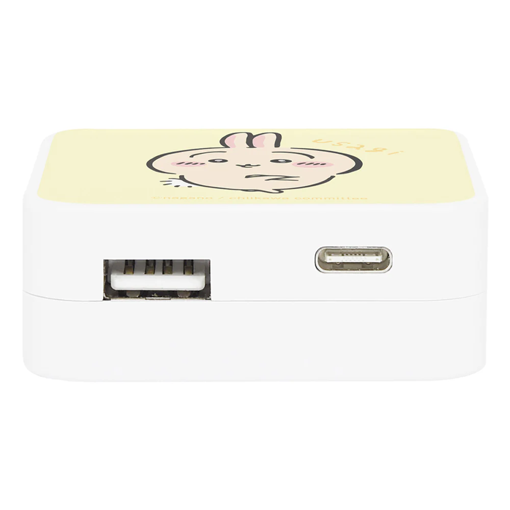 ちいかわ USB/USB Type-C ACアダプタ（うさぎ） - Image 3
