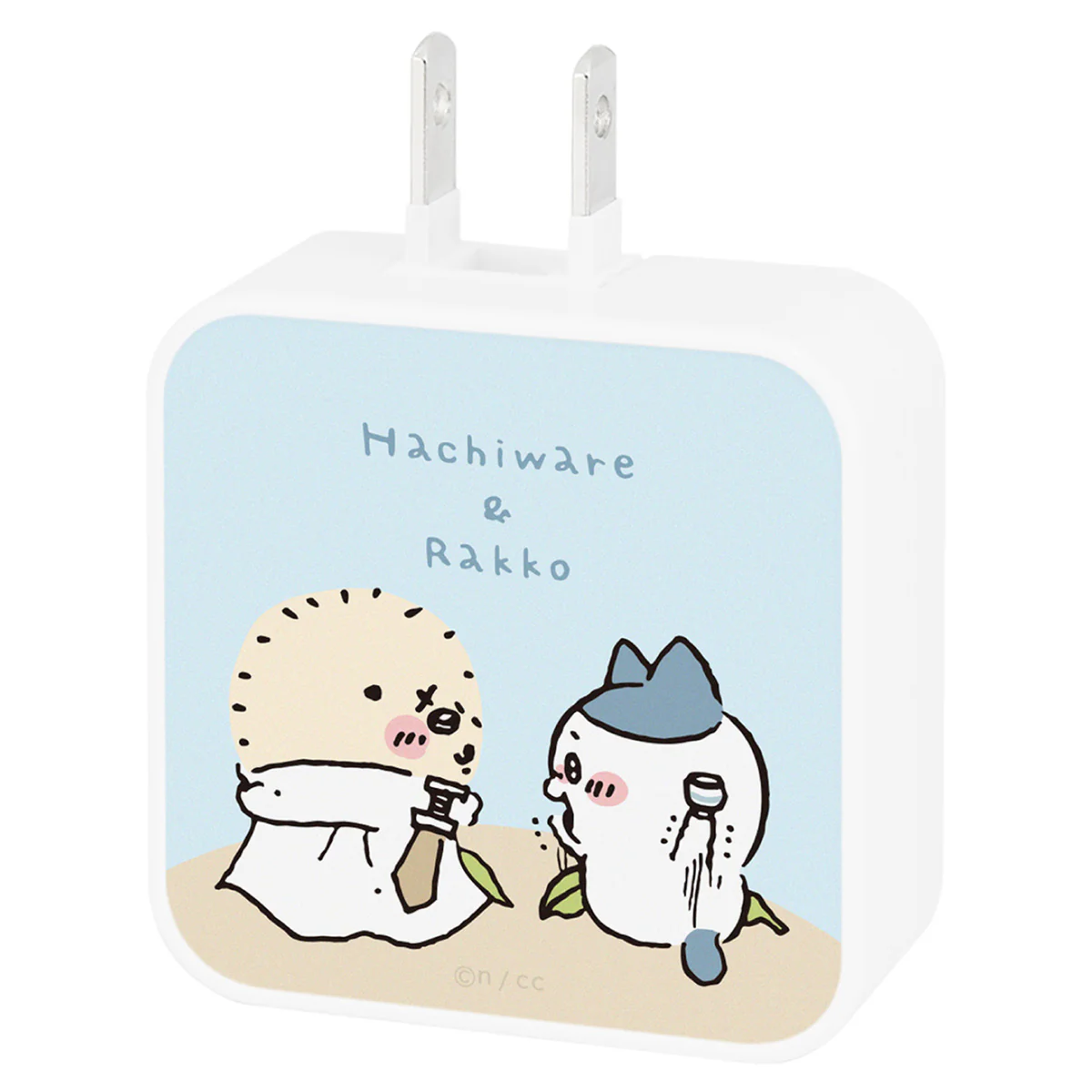 ちいかわ USB/USB Type-C ACアダプタ(ハチワレ&ラッコ)