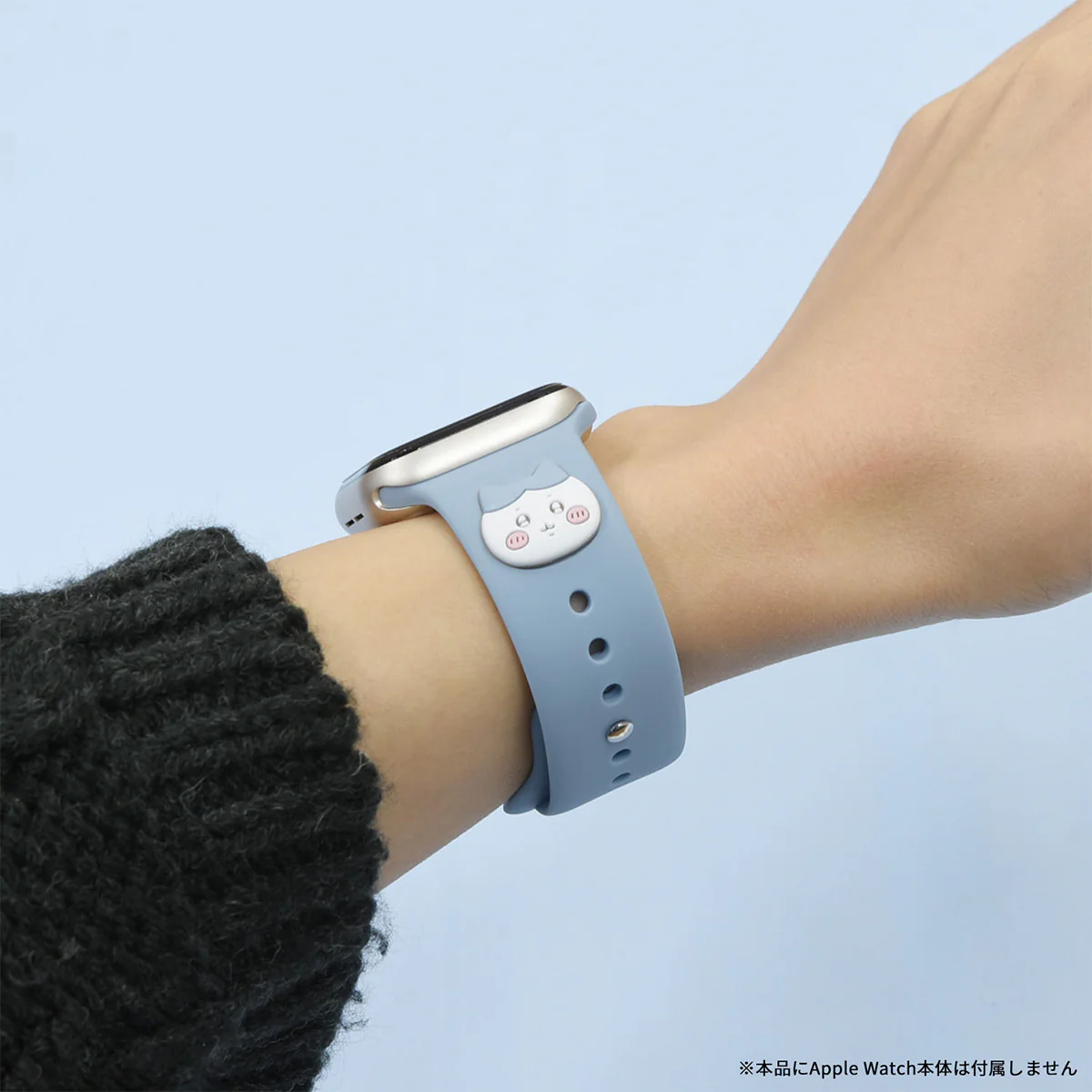 ちいかわ Apple Watch 41/40/38mm対応 シリコンバンド(ハチワレ) - Image 3