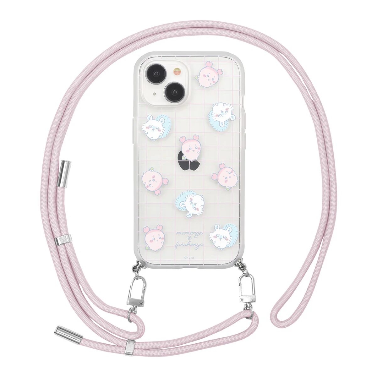 ちいかわ IIIIfit Loop iPhone対応 ケース(モモンガ&古本屋総柄)