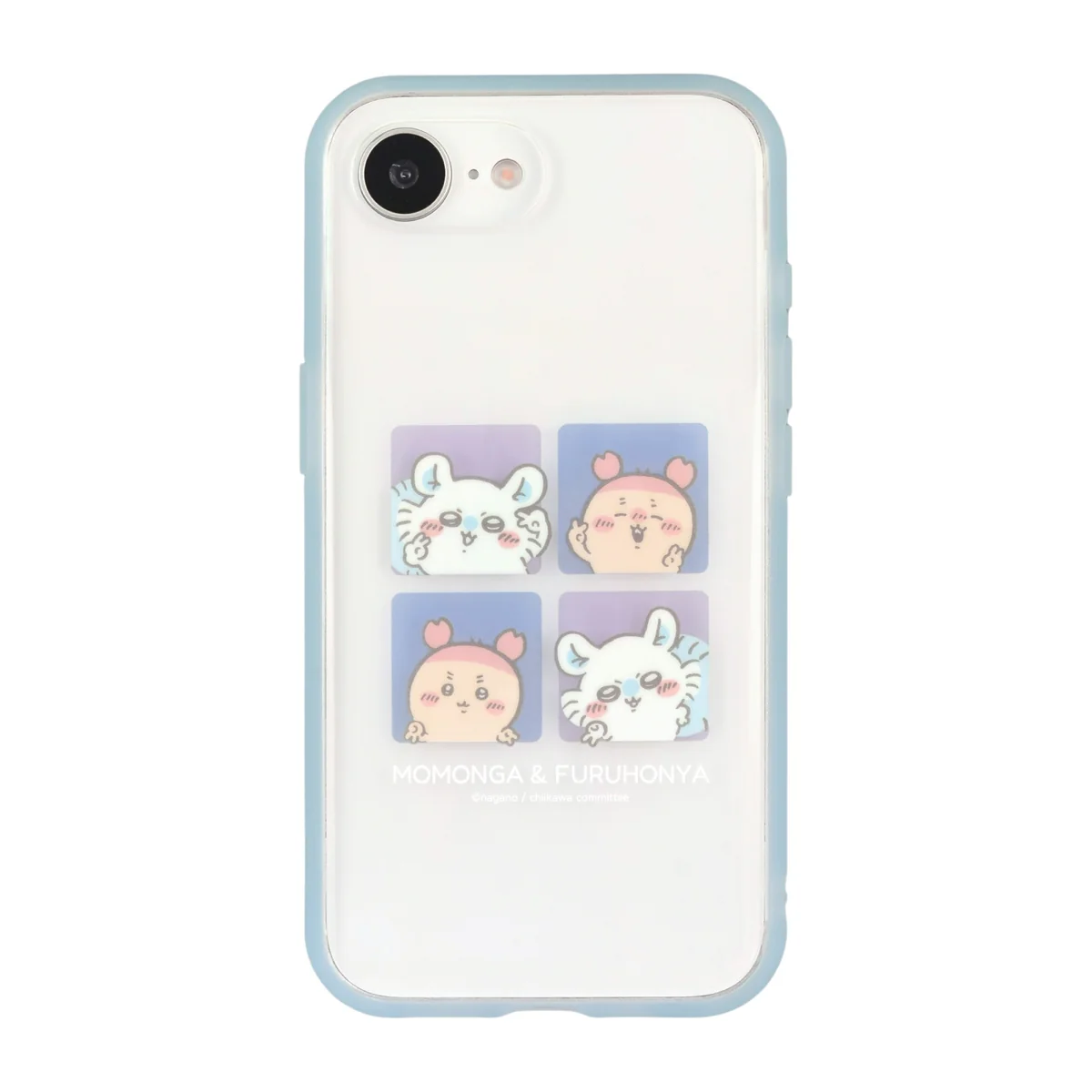 ちいかわ IIIIfit Clear iPhone16e対応 ケース（モモンガ＆古本屋）