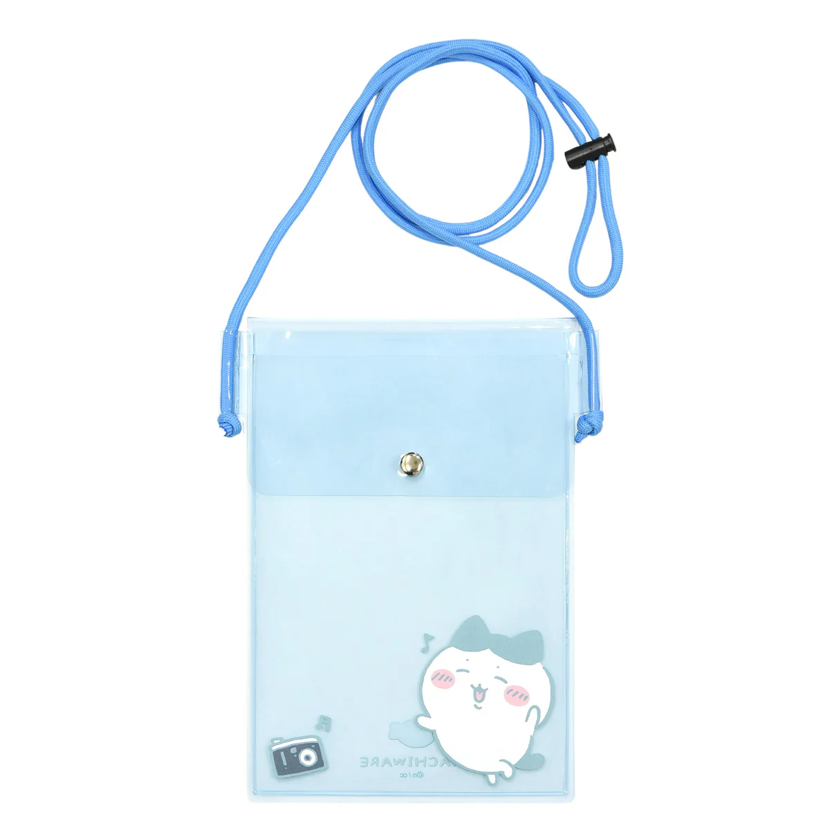 ちいかわ IIIIpocket Clearスマートフォンポーチ(ハチワレ)