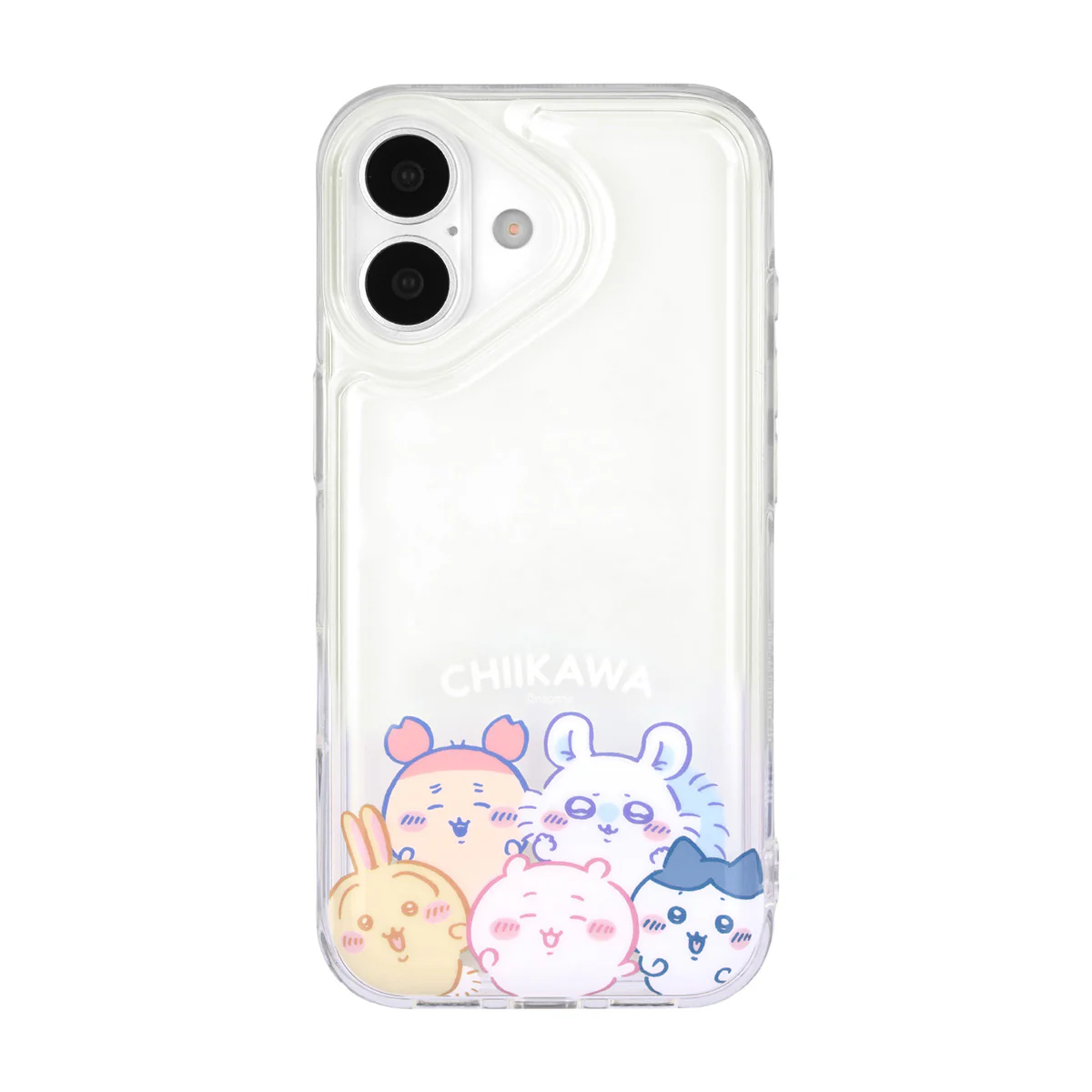 ちいかわ IIIIfit Clear iPhone17シリーズ対応ケース（みんな）