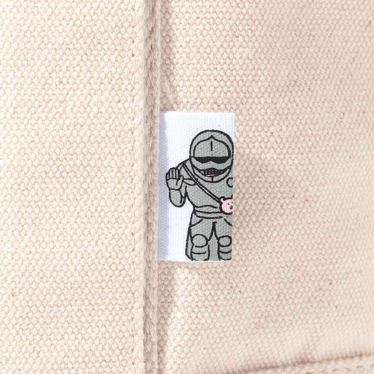 ちいかわ×コンバース キャンバストートバッグM（ブラック） - Image 5