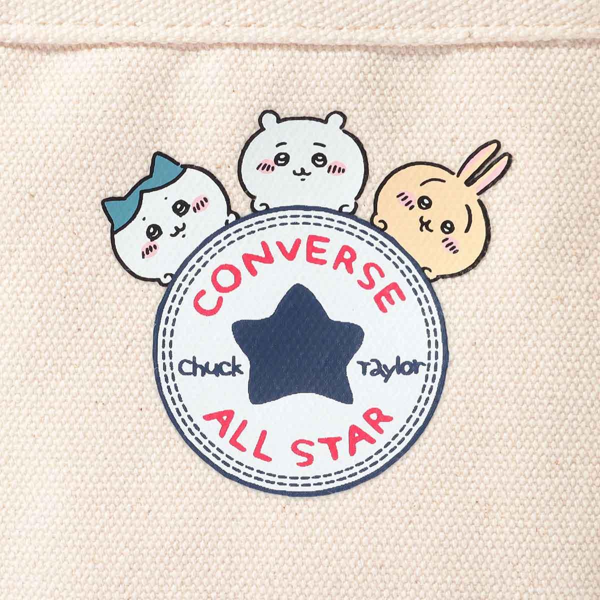 ちいかわ×コンバース キャンバストートバッグS（オフホワイト） - Image 6