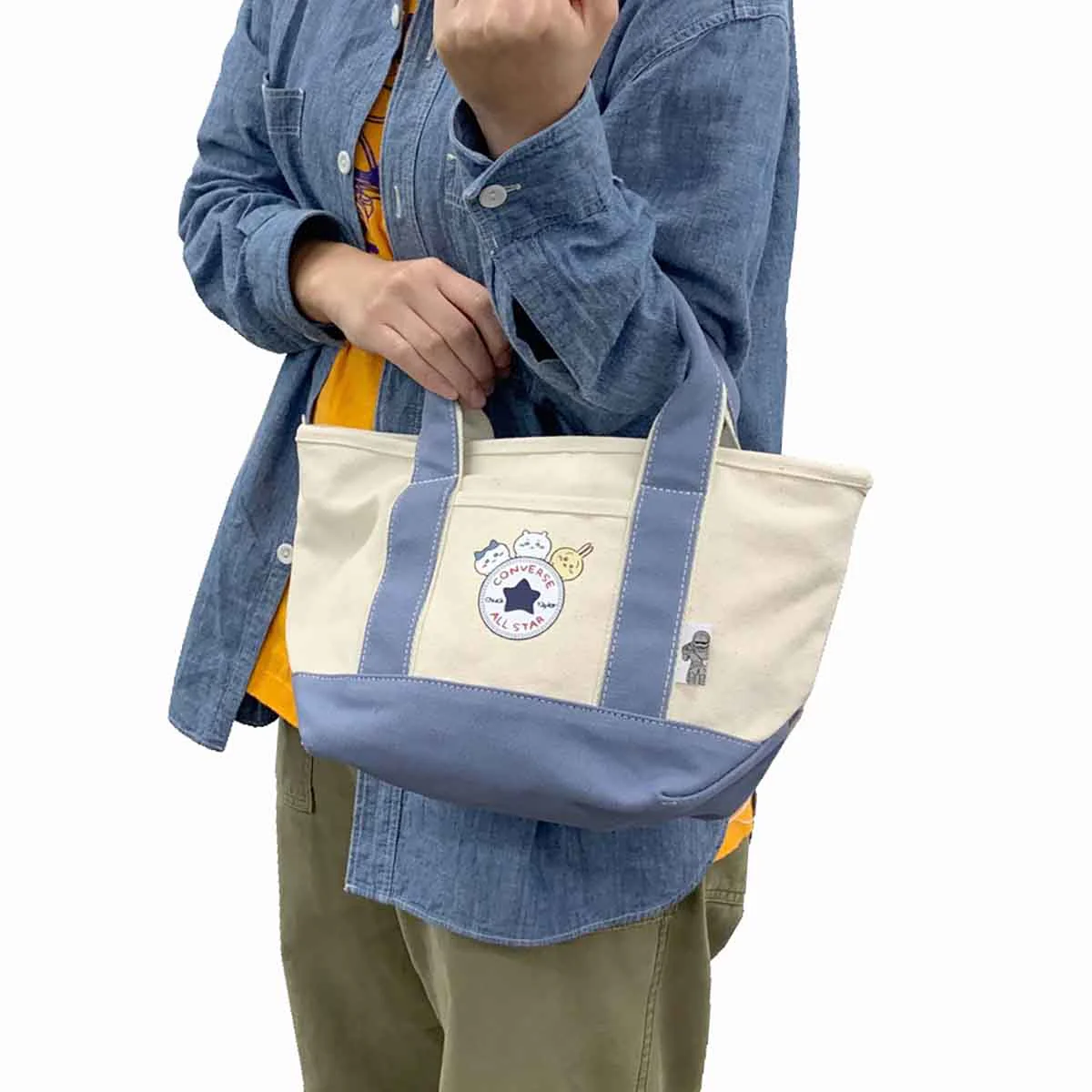 ちいかわ×コンバース キャンバストートバッグS(ベージュ) - Image 7