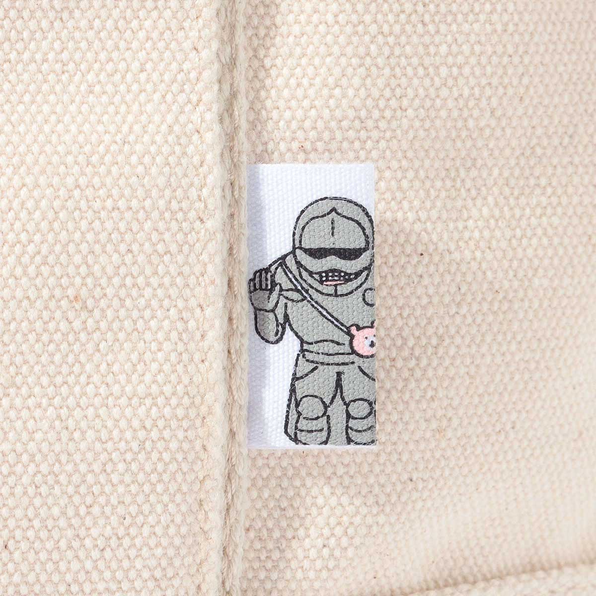 ちいかわ×コンバース キャンバストートバッグS（ブラック） - Image 5