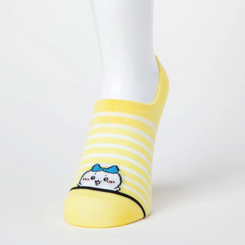 ちいかわ ココピタ スニーカー丈（ハチワレボーダー柄） - Image 3