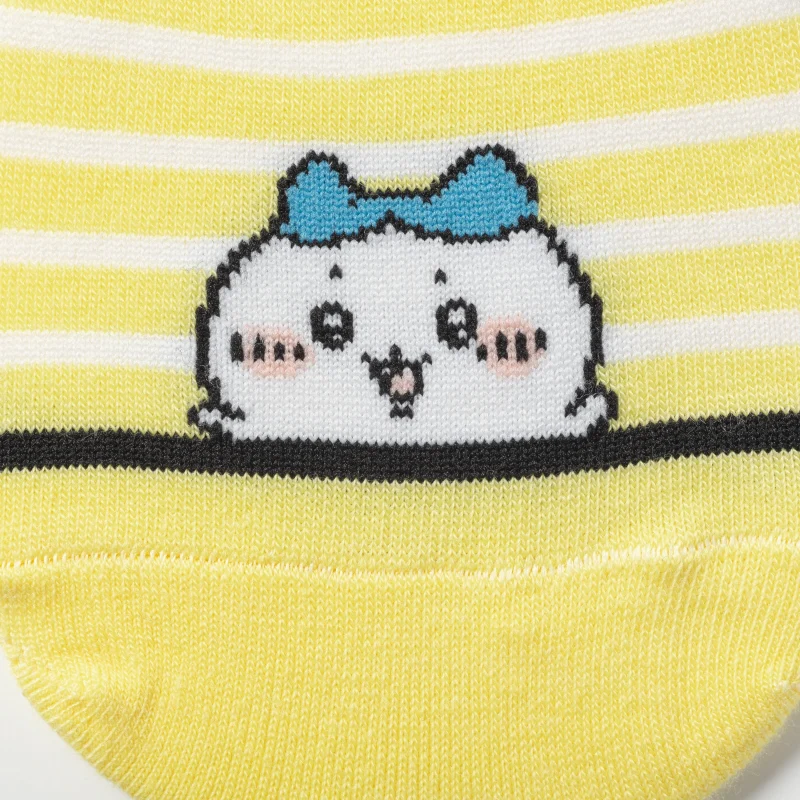 ちいかわ ココピタ スニーカー丈（ハチワレボーダー柄） - Image 4