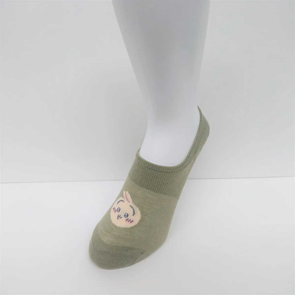 ちいかわ ココピタ スニーカー丈(うさぎ グリーン) - Image 6