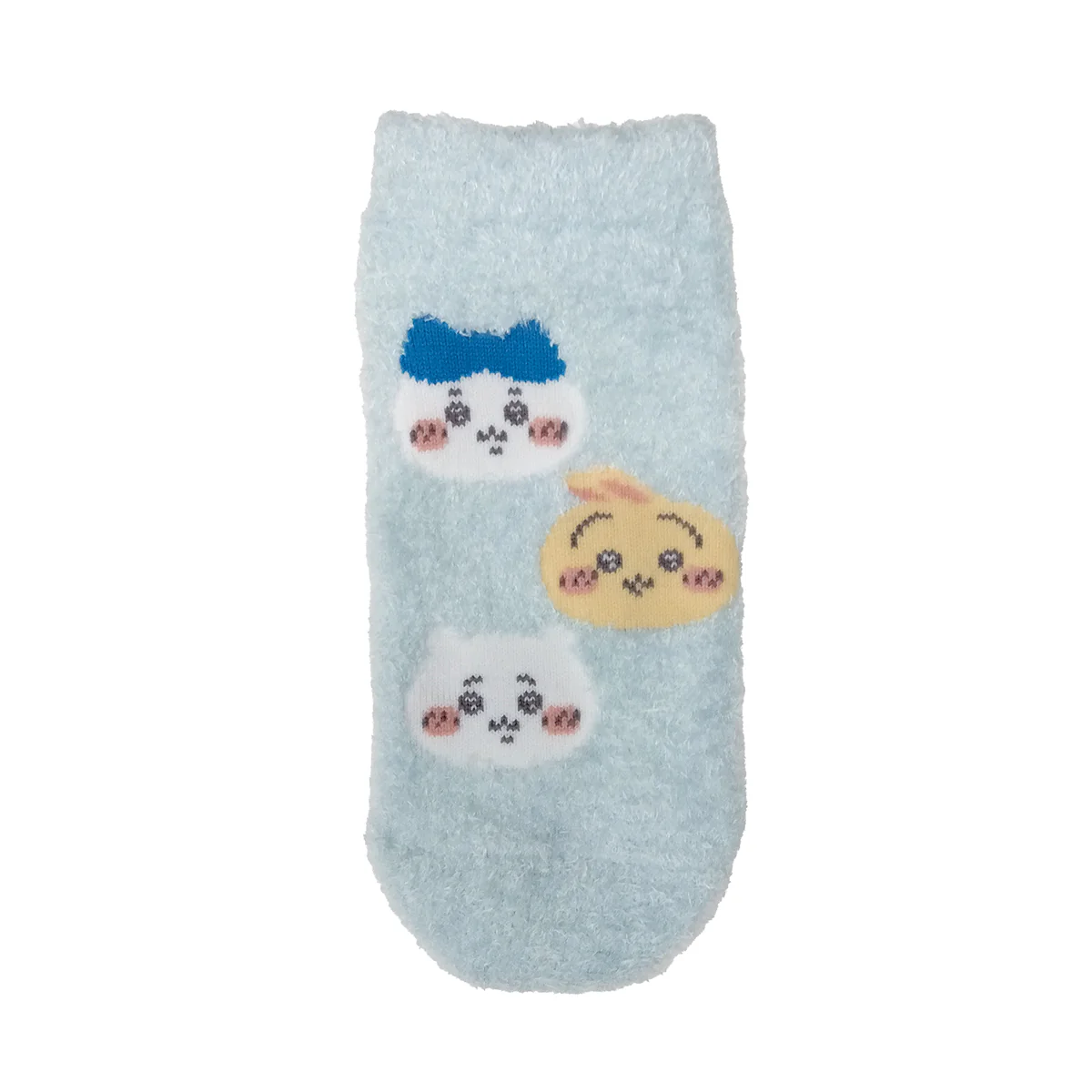 ちいかわ もこもこスニーカー丈ソックス(おかお ミント)キッズ用 - Image 3