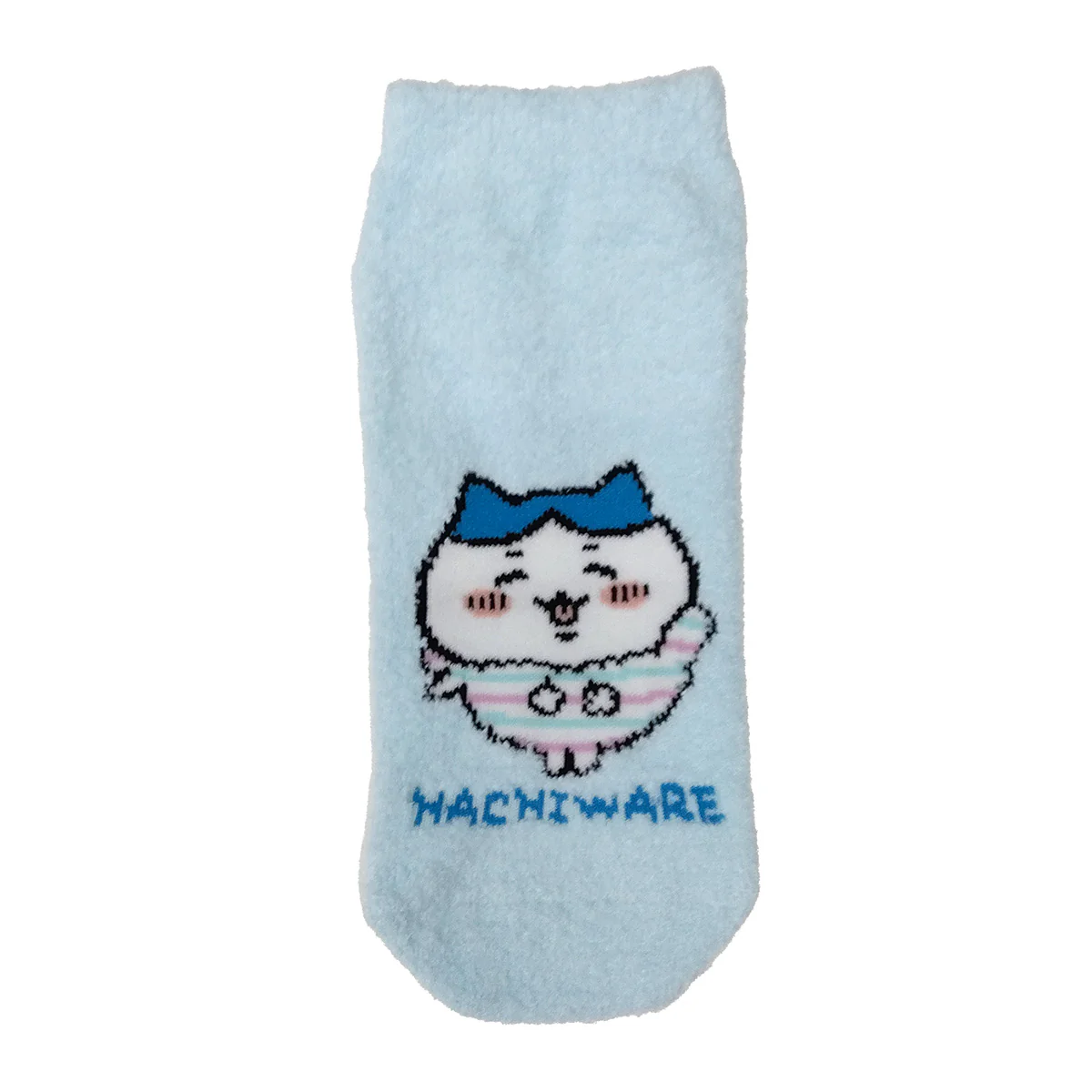 ちいかわ ふわもこスニーカー丈ソックス(ハチワレ サックス) レディース用 - Image 3