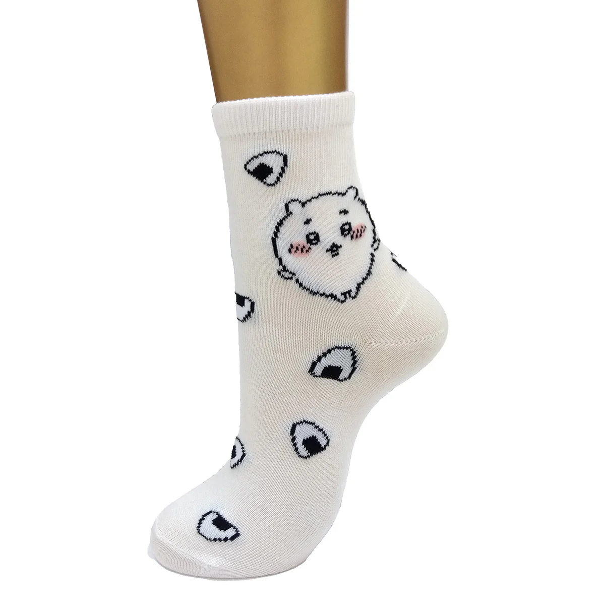 ちいかわ クルーソックス(おにぎり) レディース用 - Image 4