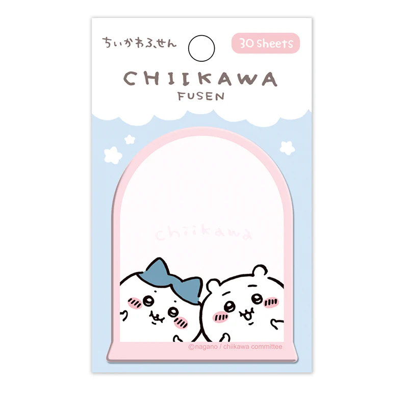 ちいかわ ダイカット付箋（ちいかわ＆ハチワレ）