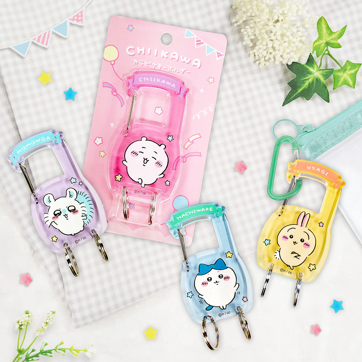 ちいかわ カラビナキーホルダー(モモンガ) - Image 2
