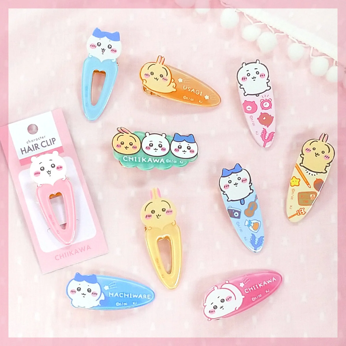 ちいかわ ヘアクリップ(ちいかわ・うにうに) - Image 2