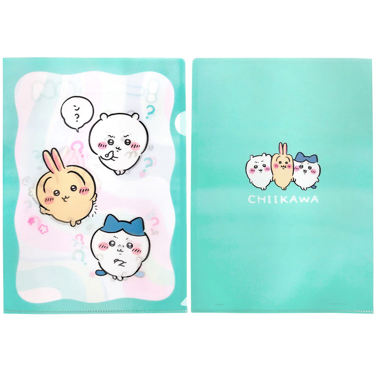 ちいかわ レンチキュラーシングルクリアファイル(NO!)