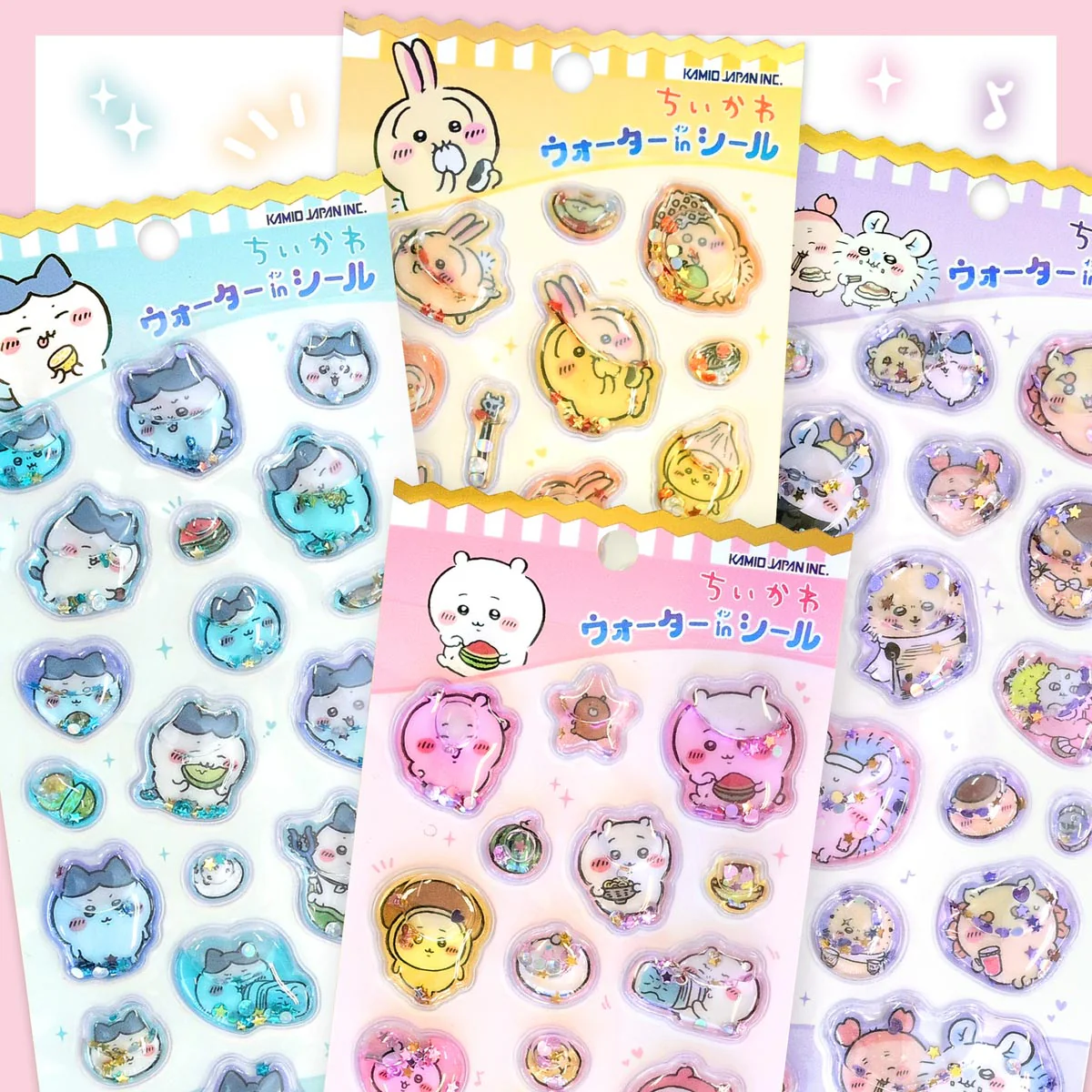 ちいかわ ウォーターインシール(MIX)【クレジットカード決済限定商品】 - Image 2