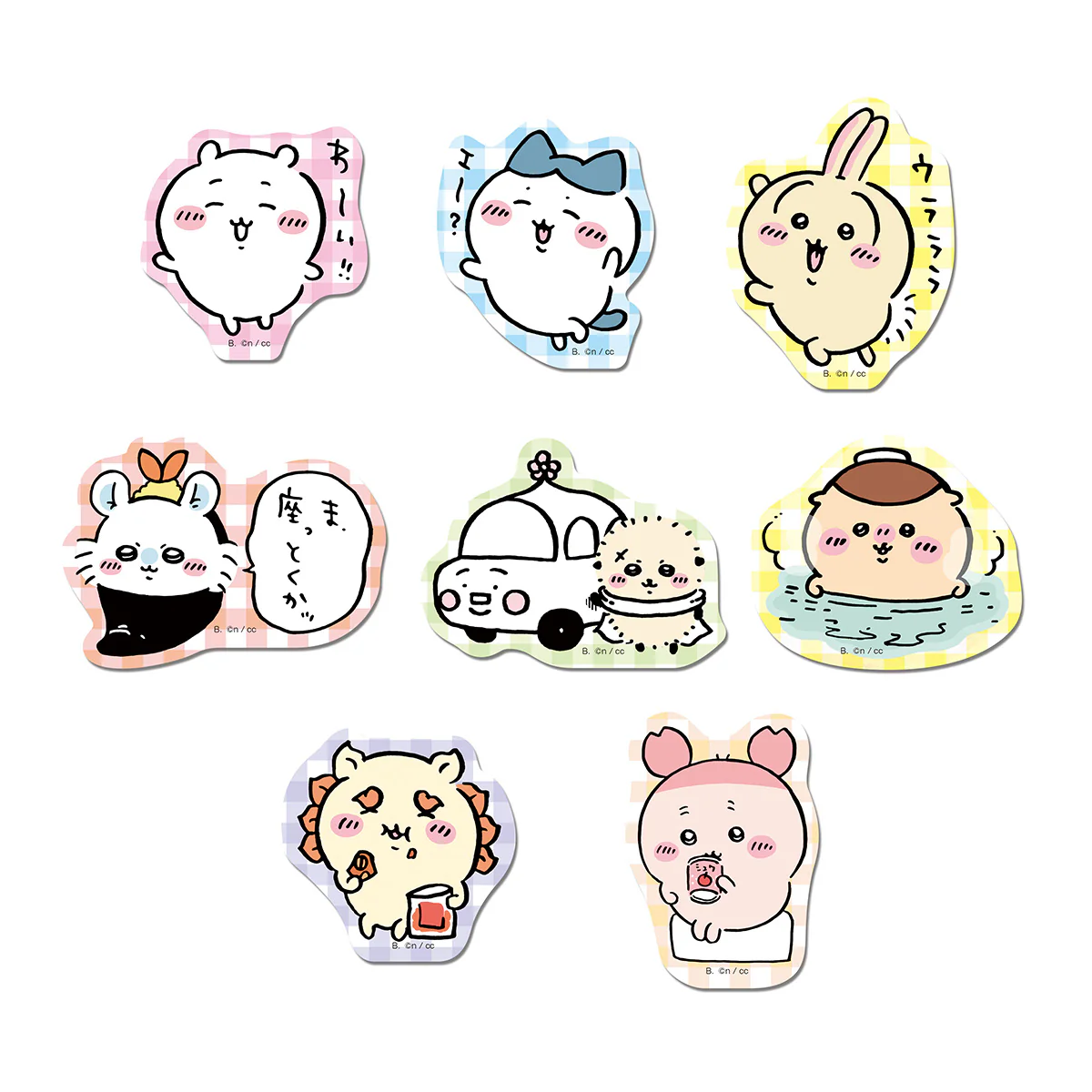 ちいかわ ダイカットステッカーセット5(全48種)1BOX 20パック入 - Image 5