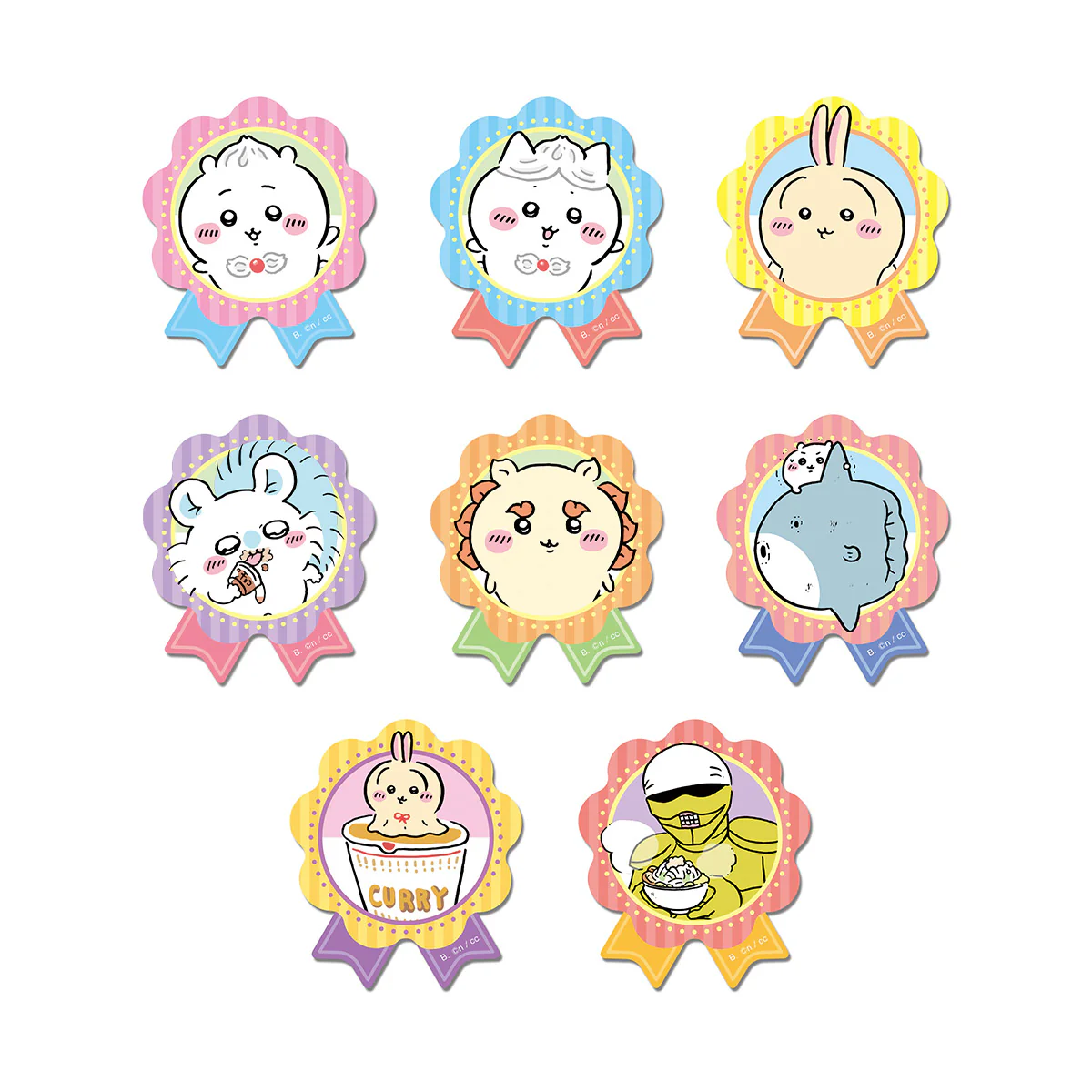 ちいかわ ダイカットステッカーセット5(全48種)1BOX 20パック入 - Image 6