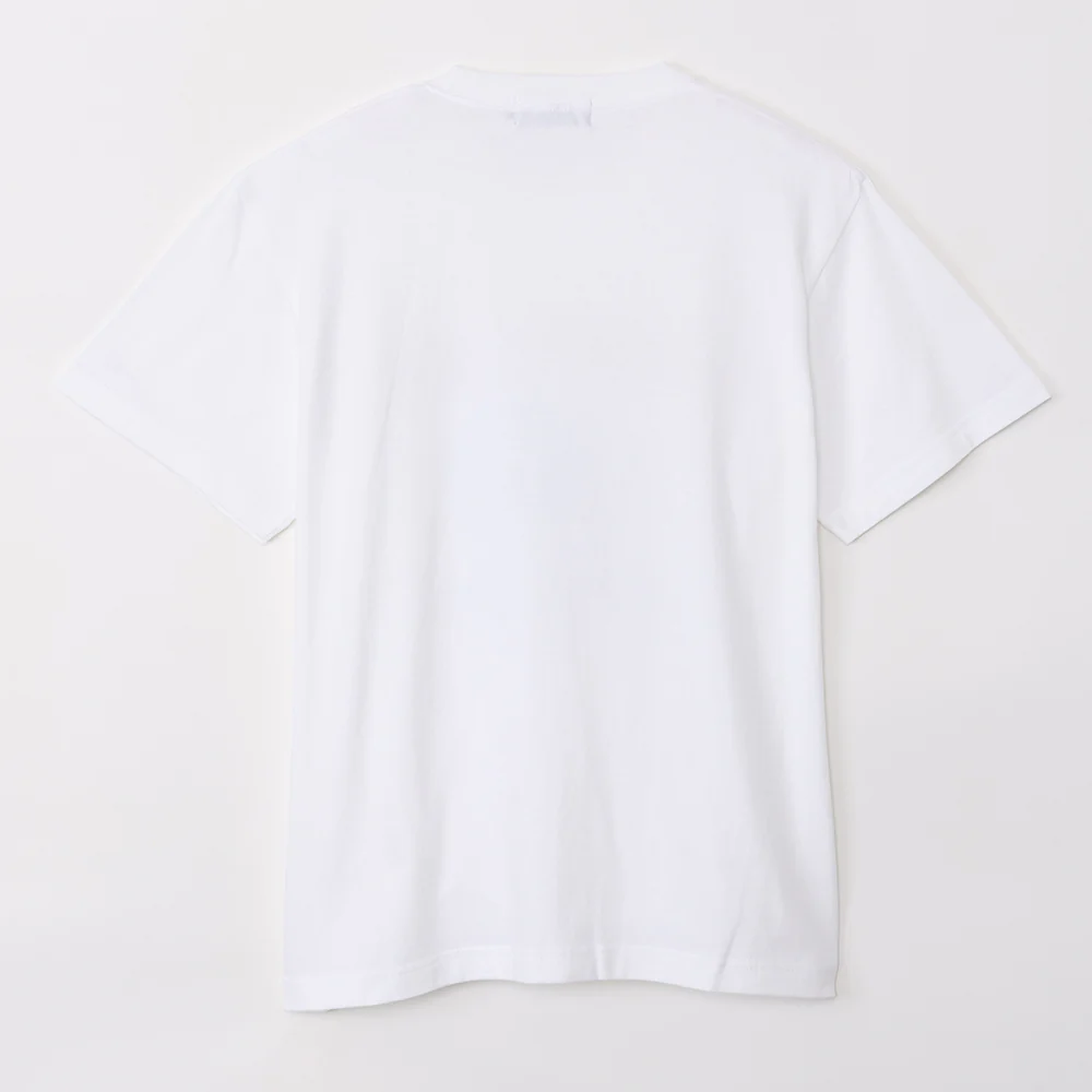 ちいかわ水族館 Tシャツ ハリーアップ ホワイト（イカミラー付） - Image 4