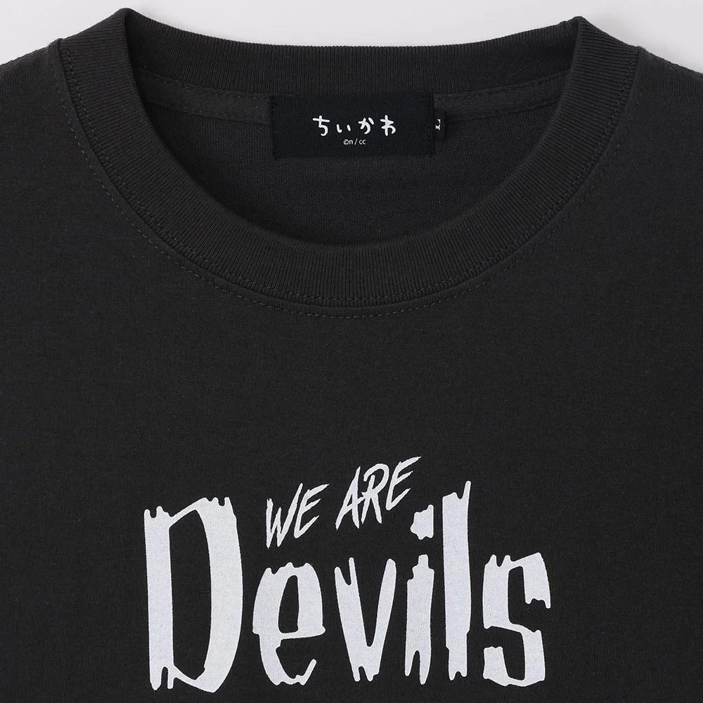 ちいかわ てんし♡あくま Tシャツ(WE ARE DEVILS スミ) - Image 3