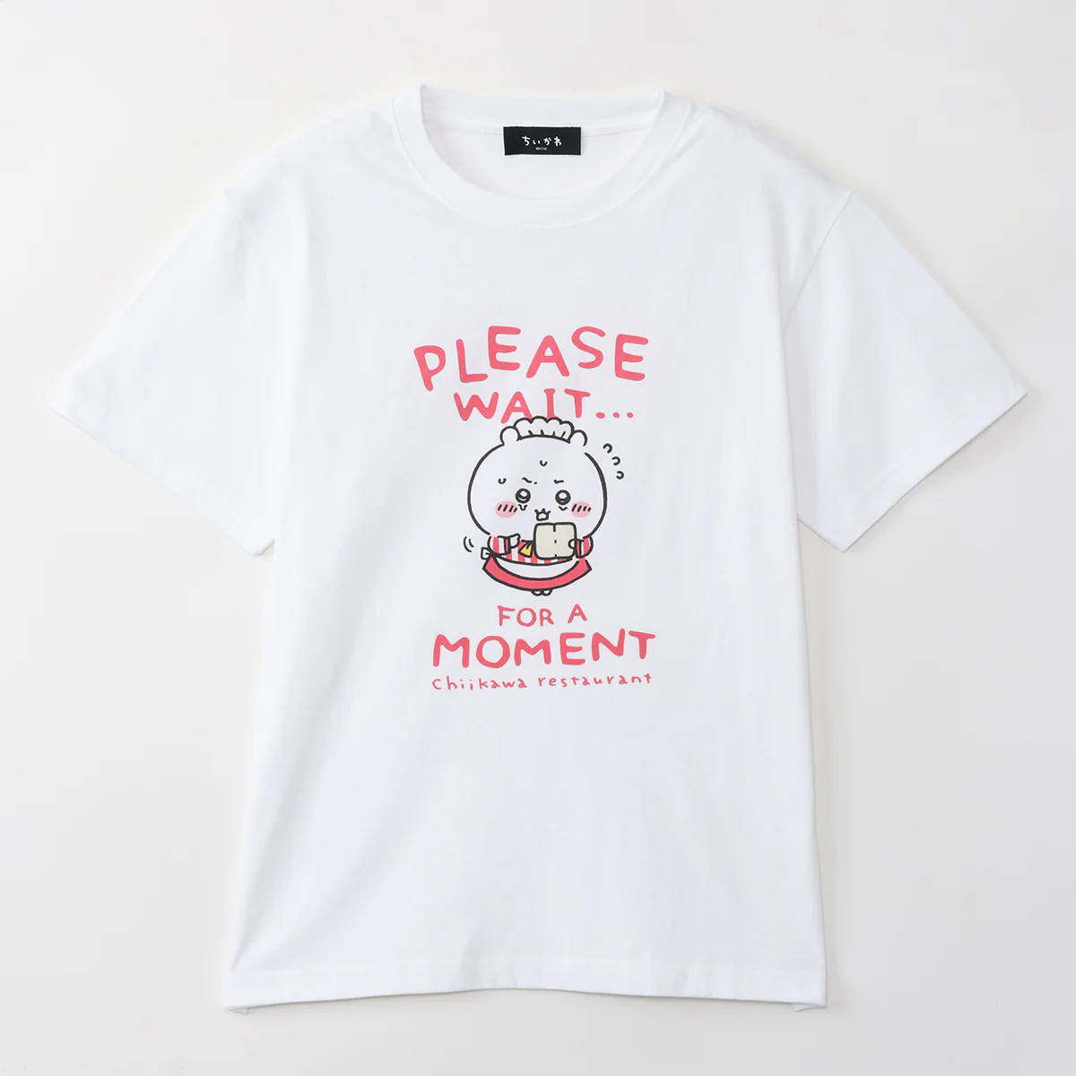 ちいかわ ちいかわレストラン Tシャツ ちいかわ ホワイト