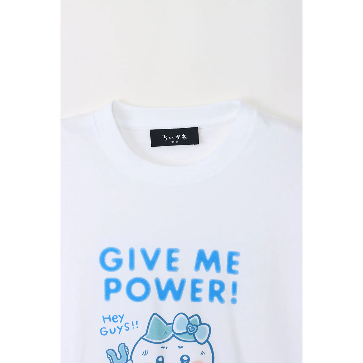 ちいかわ まじかるちいかわ Tシャツ GIVE ME POWER！！ ホワイト - Image 2