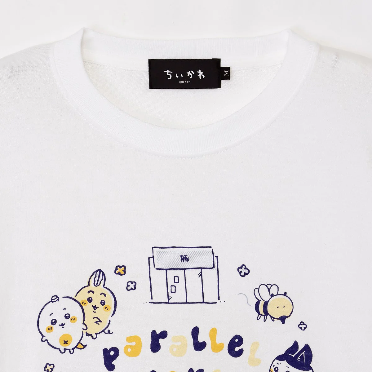 ちいかわ パラレルワールド！？ Tシャツ パラレルワールド ホワイト - Image 3