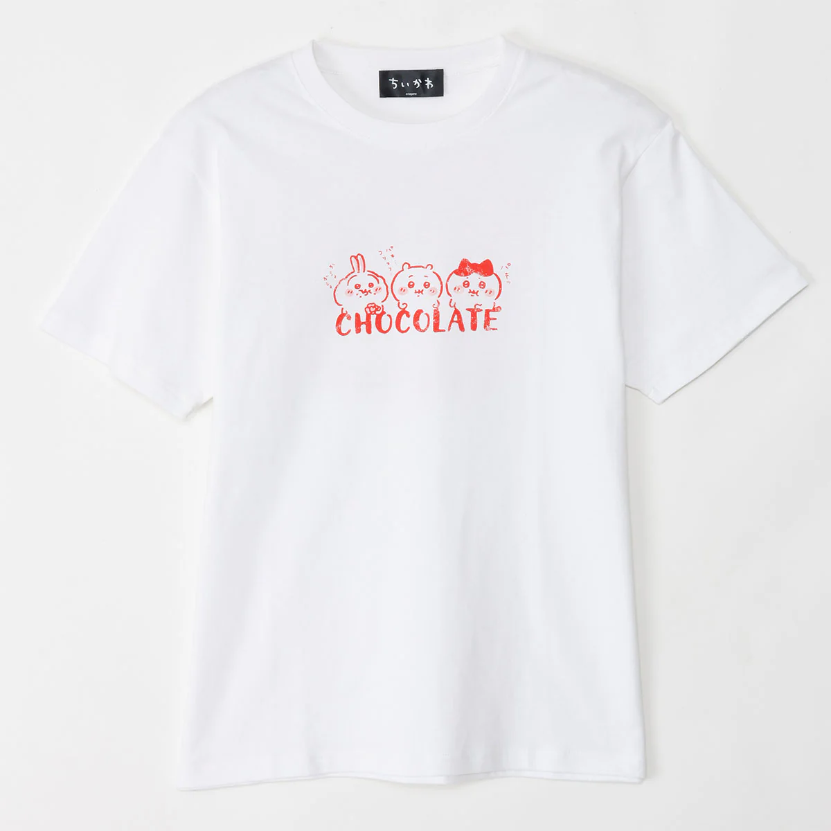 ちいかわ Tシャツ ハート ホワイト