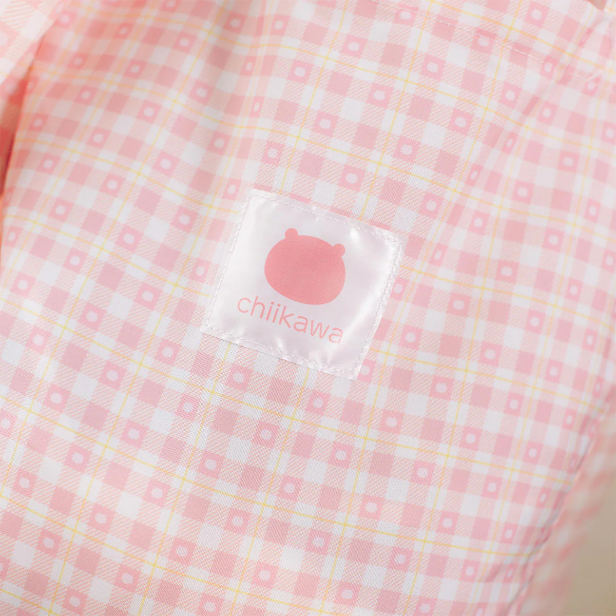 ちいかわ チェックシリーズ トートバッグ(チャーム付き)ちいかわ ピンク - Image 12
